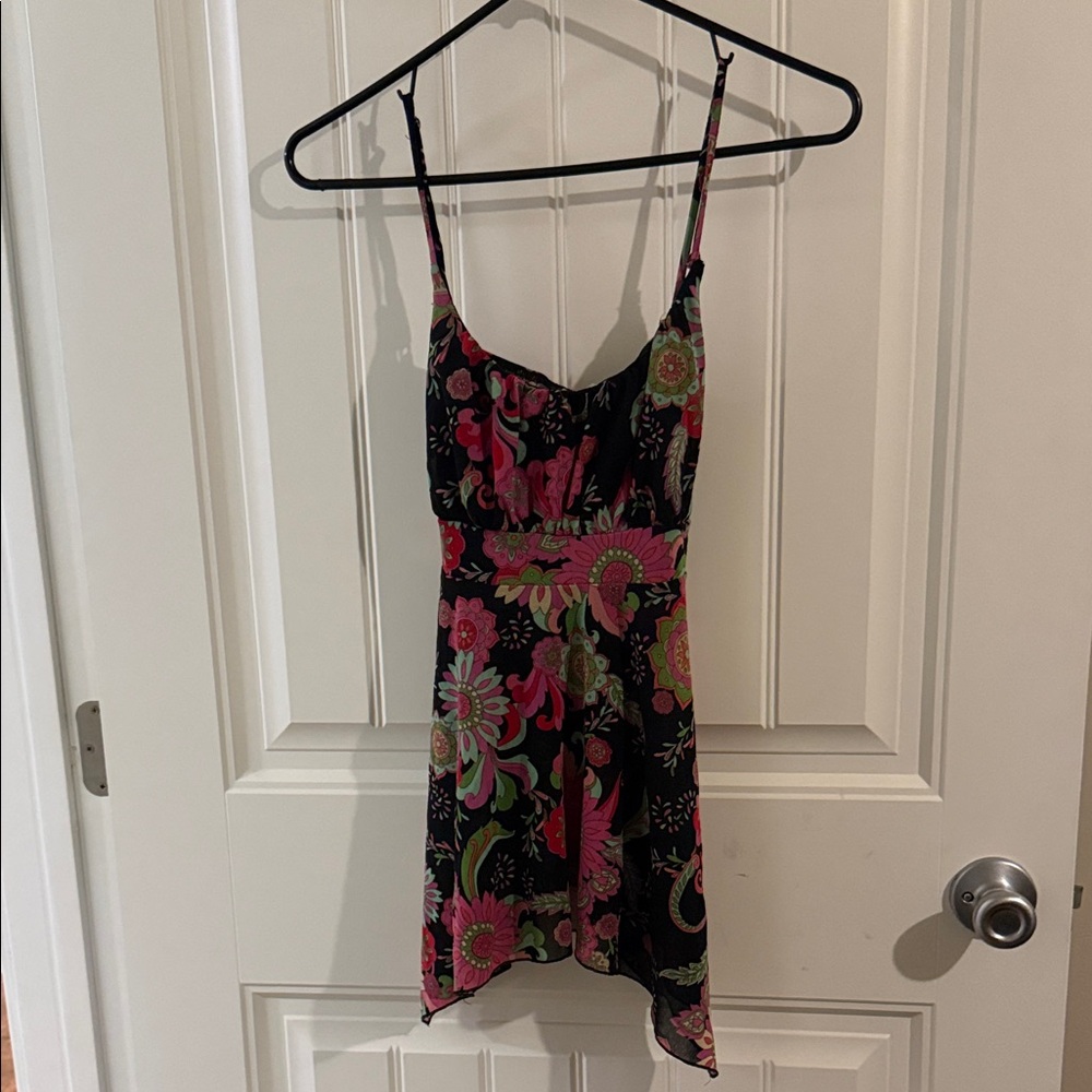 Self Esteem Black Floral Dress